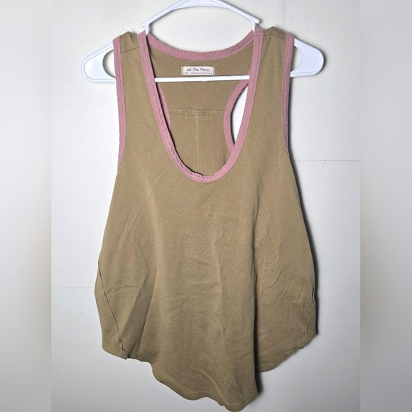 Women's Free People Raggi Racerback Tank Top, Size Large - Picture 1 of 3